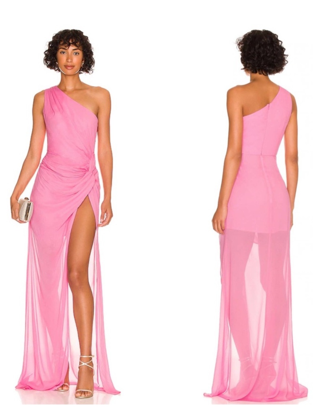 New SAU LEE Helene Dress in Pink
